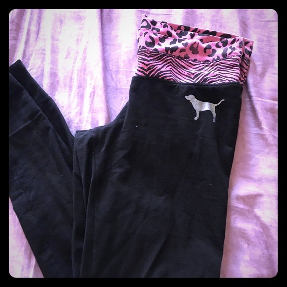 Pink yoga pants - Picture 1 of 2